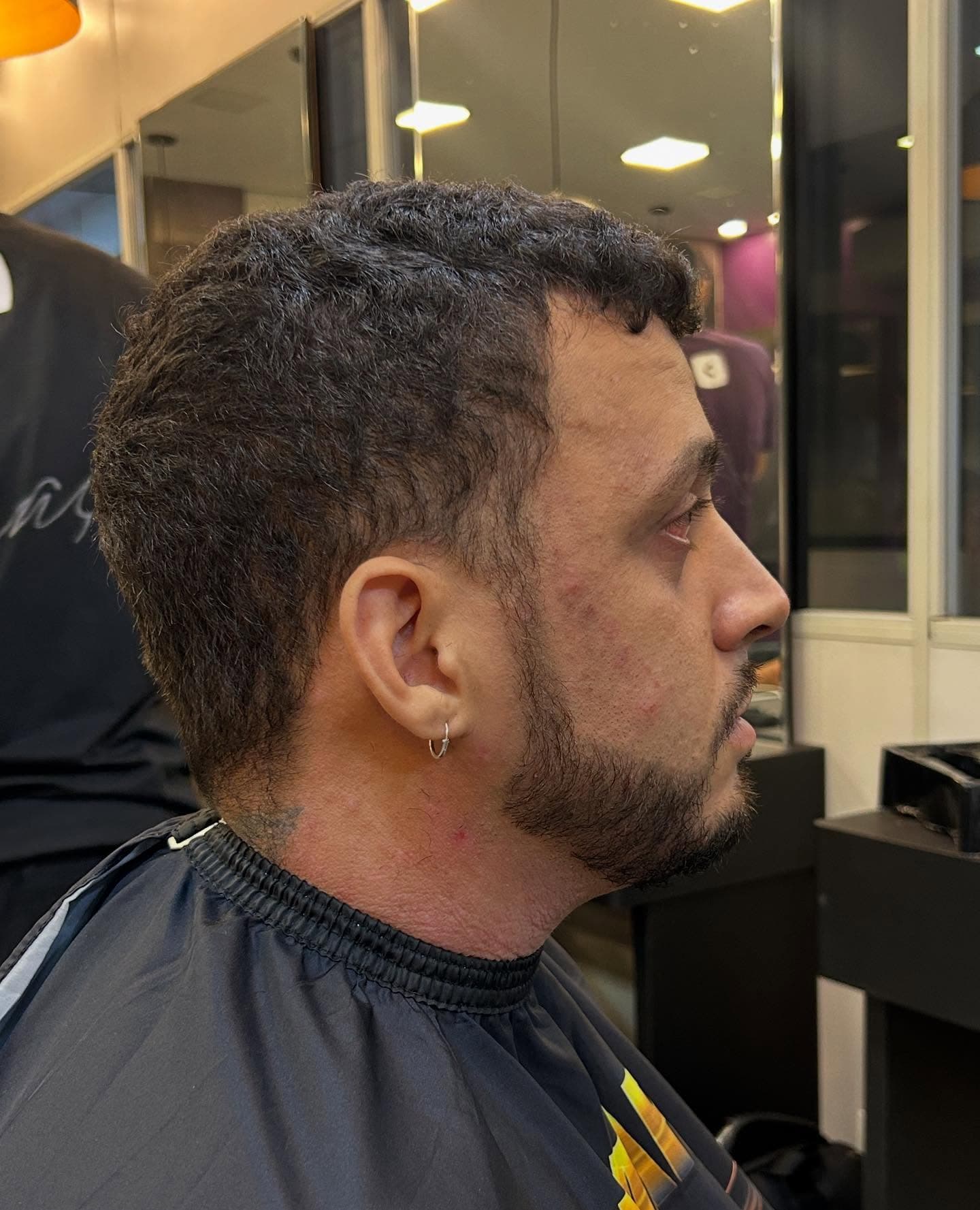Detalhe barba, Bendito Corte